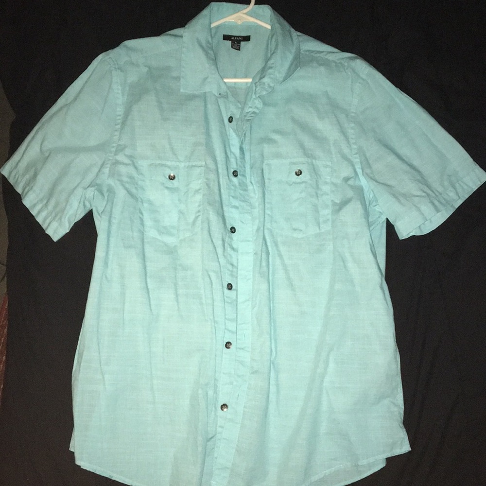 Alfani Button-Up Shirt